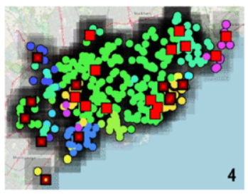 Dynamic decentralization domains for the internet of things